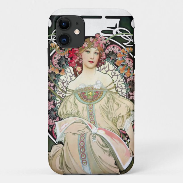 Coques Case-Mate iPhone Rêverie 1897 d'Alfons Mucha (Dos)