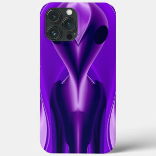 Case-Mate iPhone Case Rêves arc-en-ciel violet 3D, Alien