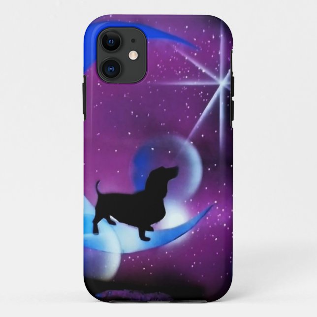 Coques Case-Mate iPhone Rêves de teckel (Dos)