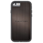 Revêtement métallique Brown foncé Motif-Monogramme