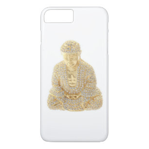 Etui iPhone Case-Mate Rhinestone Bouddha Or