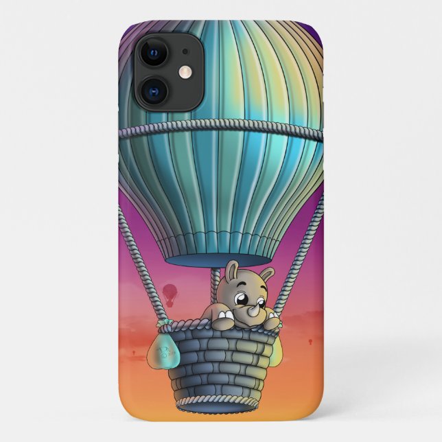 Coques Case-Mate iPhone Rhino et ballon à air chaud (Dos)