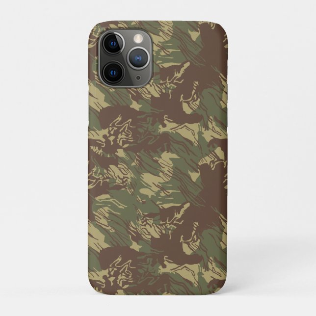 Coques Case-Mate iPhone Rhodesian Brushstroke CAMO (Dos)