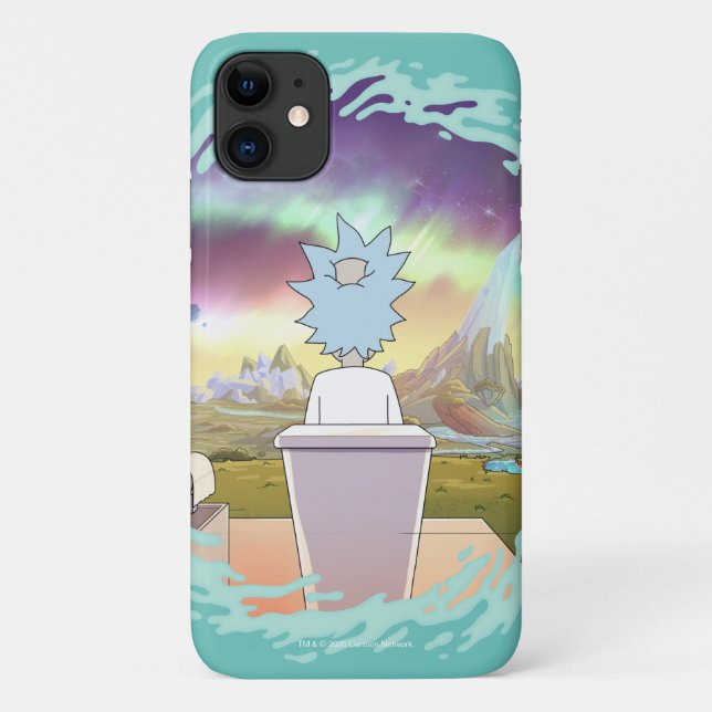 Coques Case-Mate iPhone RICK ET MORTY™| Rick's Private Place (Dos)