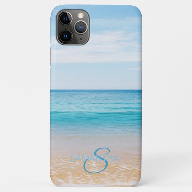 Coques Case-Mate iPhone Rivage de Plage Tropicale (Dos)