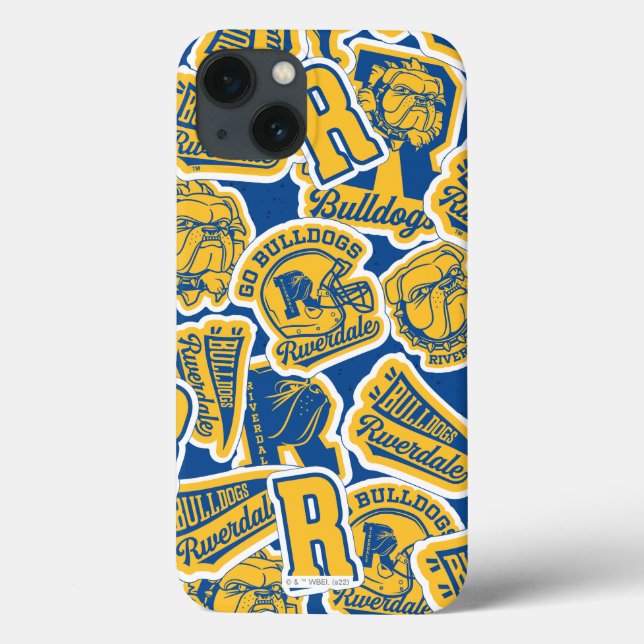 Coques Case-Mate iPhone Riverdale Football et Cheval Motif (Verso)