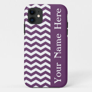 Coque Case-Mate Pour iPhone Riviera Lavendar Wave Chevron avec nom