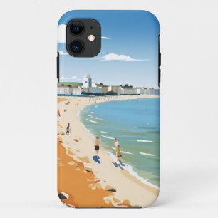 Case-Mate iPhone Case Riviera rétro : Plage Vintage des années 1920
