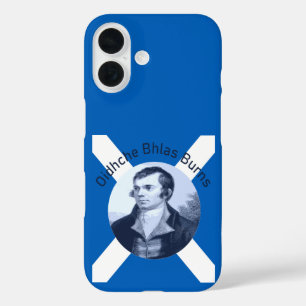 Coque Pour iPhone 16 Robbie Burns - Dans une nuit bleue de Burns Saltir