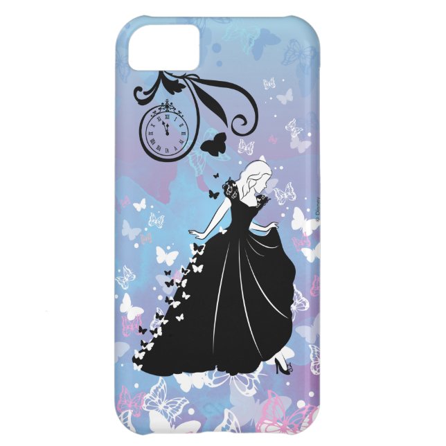 Coques Case-Mate iPhone Robe à papillon Cendrillon Silhouette (Dos)