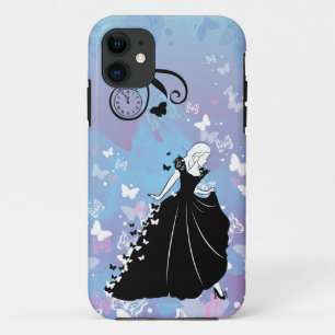 Etui iPhone Case-Mate Robe à papillon Cendrillon Silhouette