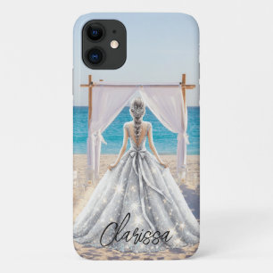 Case-Mate iPhone Case Robe de mariée Jour de mariage Mariage sur la plag
