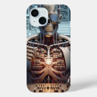 Coque Pour iPhone 15 Robot Engineer