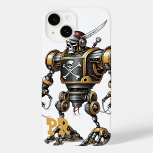 Coque Pour iPhone 14 Robot pirate malin POUR IPHONE 14