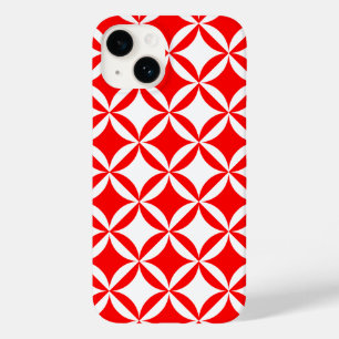 Coque Pour iPhone 14 Roboter Peter pour payer Paul Motif rouge