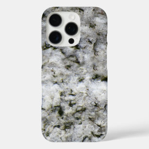 Coques iPhone 16 Pro Roche blanche en granit