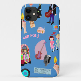 Case-Mate iPhone Case Rock and Roll Oldies Cartoon Happy Fun Motif