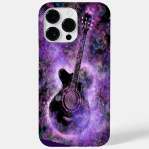 Coque Pour Pour iPhone 14 Pro Max Rock Guitar Purple I Love Music