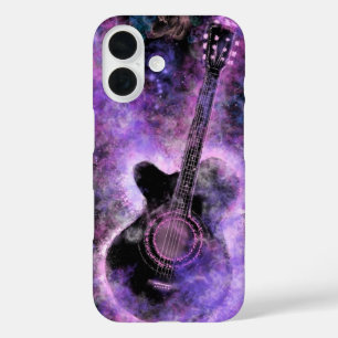 Coque Pour iPhone 16 Rock N Roll Guitar Rock Music Cadeau