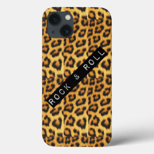 Case-Mate iPhone Case Rock & Roll Leopard Print Cell Phone Case