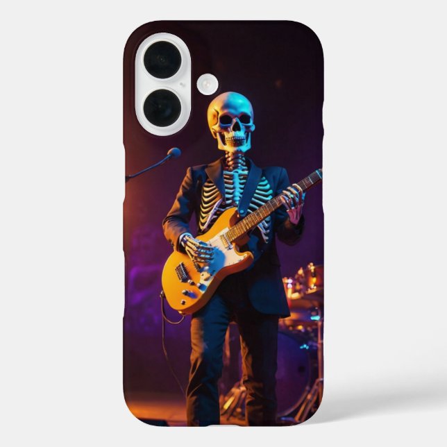 Coques Case-Mate iPhone Rock Star Skeleton (Verso)