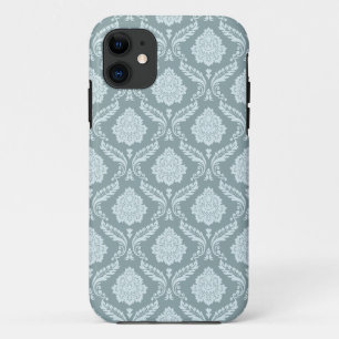 Case-Mate iPhone Case Rococo Damassé Rpt Motif Œuf de Canard Bleu+Turquo