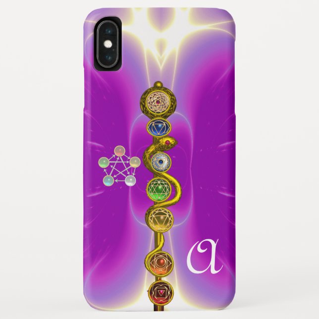 COQUES Case-Mate iPhone RODE D'ASCLEPIUS 7 CHAKRAS, YOGA, ÉNERGIE SPIRITUE (Dos)