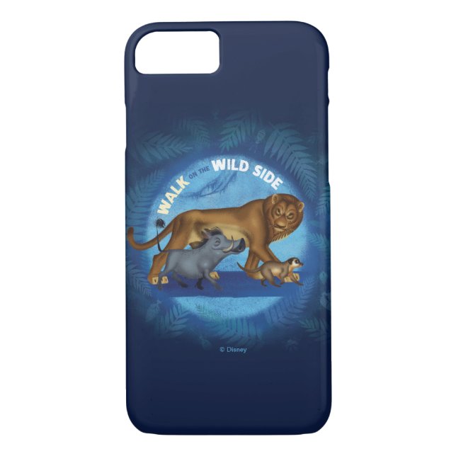 Coques Case-Mate iPhone Roi Lion| Marcher Sur Le Côté Sauvage (Dos)