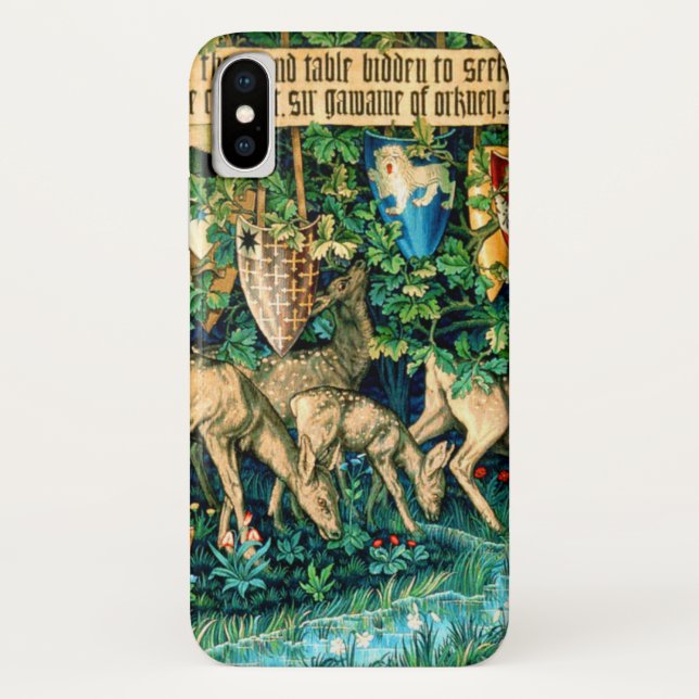Coques Case-Mate iPhone Roi médiéval Arthur William Morris (Dos)