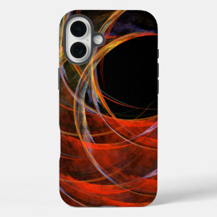 Coques iPhone 16 Plus Rompre le cercle de l'art Abstrait