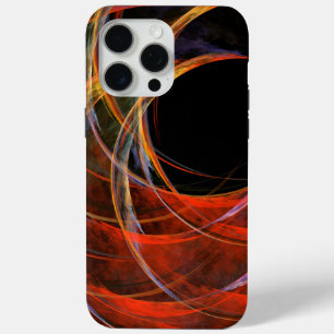 Coque iPhone 15 Pro Max Rompre le cercle de l'art Abstrait