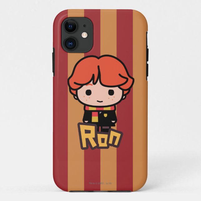 Coques Case-Mate iPhone Ron Weasley, personnage de dessin animé (Dos)