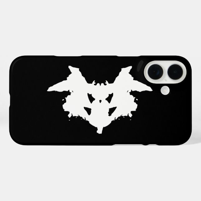 Coques Case-Mate iPhone Rorschach Inkblot (Verso (horizontal))