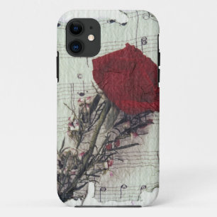 Coques Pour iPhone <Rose and Music> par Kim Koza 2