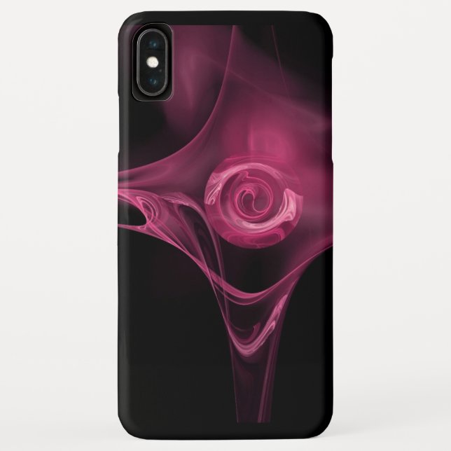 COQUES Case-Mate iPhone ROSE ANTIQUE PINK FRACTAL (Dos)