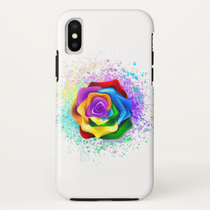 Case-Mate iPhone Case Rose arc-en-ciel coloré