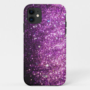 Etui iPhone Case-Mate Rose/caisse pourpre de l'iPhone 5 de Bling