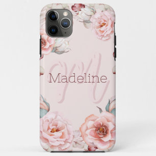 Case-Mate iPhone Case Rose d'aquarelle Wreath personnalisée   Rose