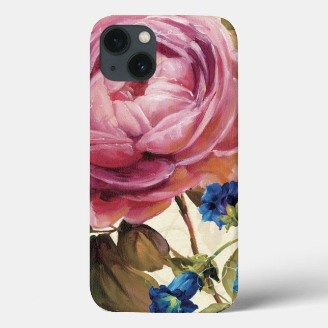 Coques Case-Mate iPhone Rose de rose en pleine floraison (Verso)