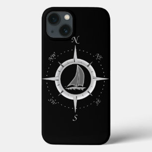 Etui iPhone Case-Mate Rose de voilier et de boussole