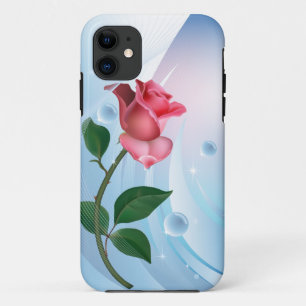 Coques Pour iPhone Rose et droplets