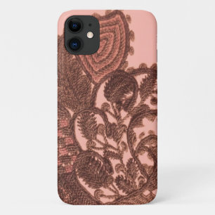 Coque Case-Mate Pour iPhone Rose et or Paisley