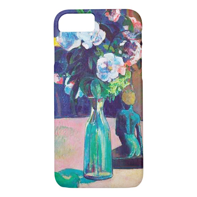 Coques Case-Mate iPhone Rose et Statuette, Gauguin (Dos)