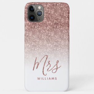 Case-Mate iPhone Case Rose Gold Sparkle Parties scintillant personnalisé