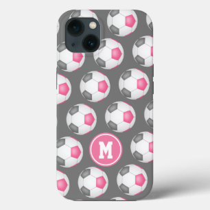 Case-Mate iPhone Case rose gris blanc ceint sport balls motif