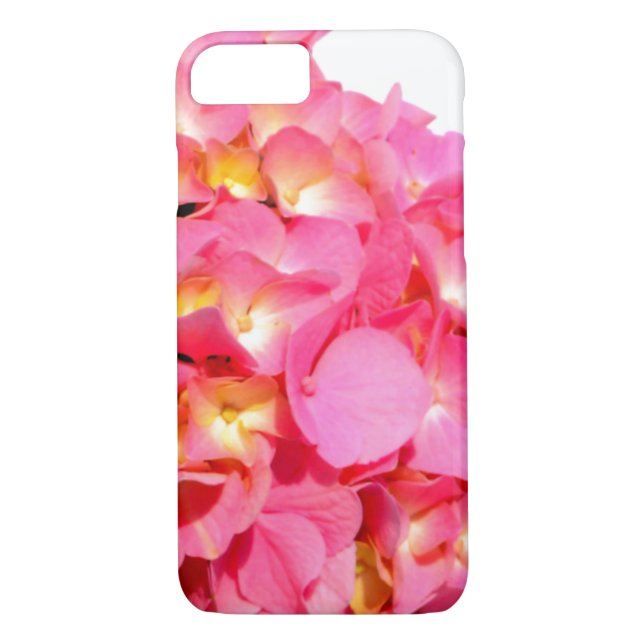 Coques Case-Mate iPhone Rose Hydrangea rose fleur rose rose floral (Dos)