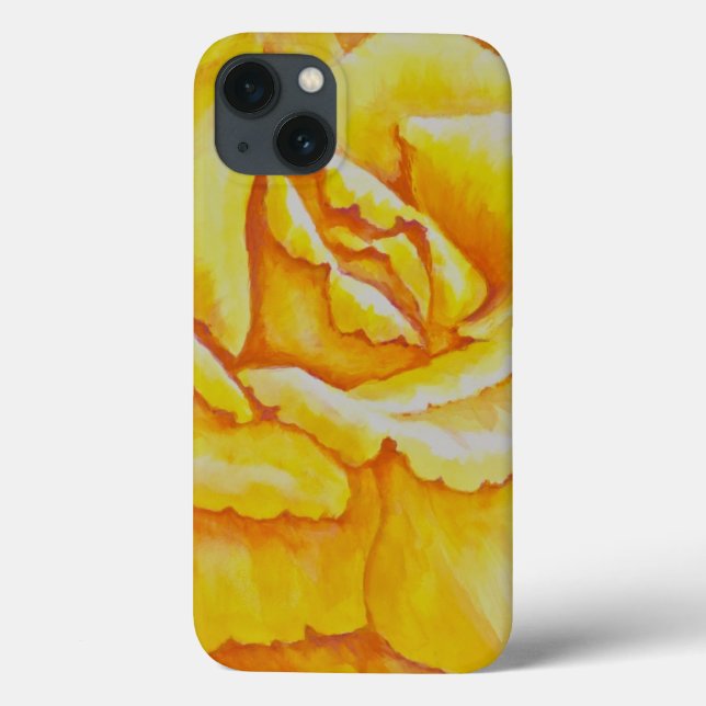 Coques Case-Mate iPhone Rose jaune (Verso)
