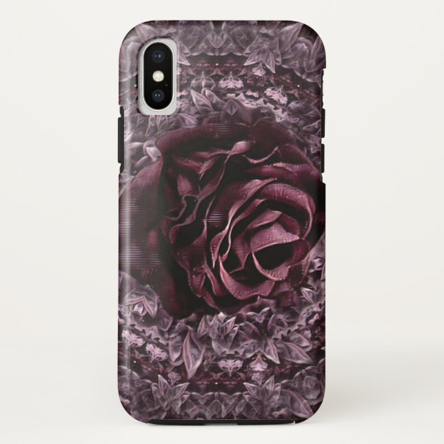 Coques Case-Mate iPhone Rose Mandala (Dos)