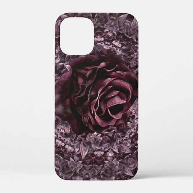 Coques Case-Mate iPhone Rose Mandala (Verso)