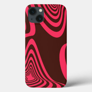 Case-Mate iPhone Case Rose, optique, tendance, forme géométrique abstrai